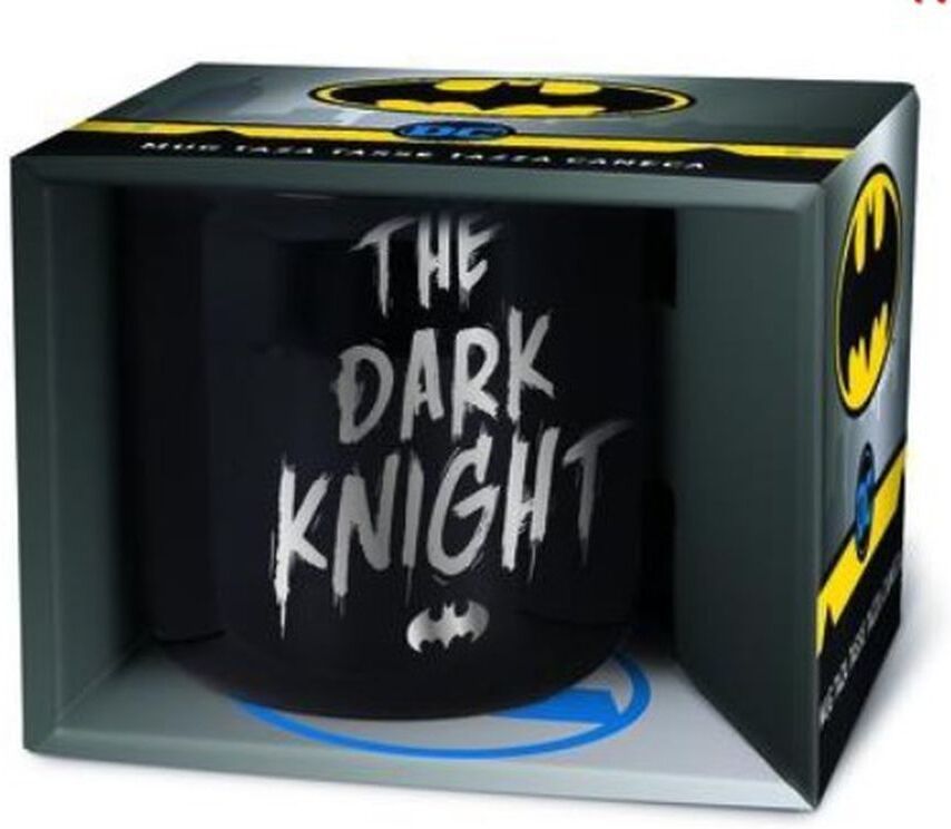 Stor: DC: Batman The Dark Knight - Symbol Ceramic Breakfast Mug in Gift Box
