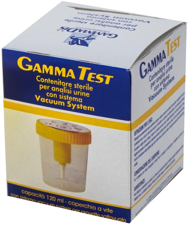 GAMMADIS FARMACEUTICI Srl Gammadis Farmaceutici Contenitore Per Urina Sottovuoto 120ml