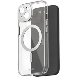 Moshi iGlaze Schutzhulle fur (Apple iPhone 15), Smartphone Hülle, Silber