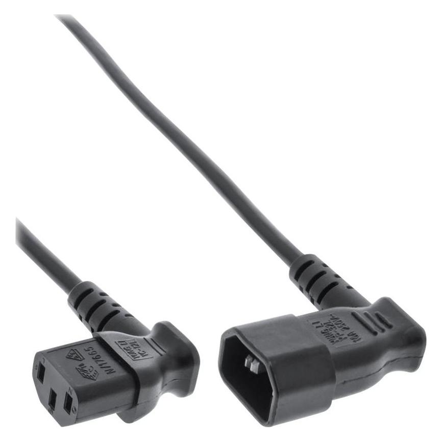 InLine Netzkabel Kaltgeräteverlängerung (5 m, CEE 7/4) (16650A)