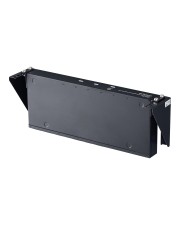 StarTech.com 2HE 19 Zoll Wandmontage Geräte Rack Mounting bracket wall mountable Schwarz 2U 48,3 cm 19" für P/N: SV831DUSBUK (RK219WALLV)