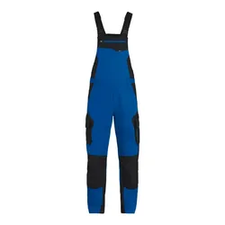 Latzhose "PASCAL" - 98 - royalblau/schwarz