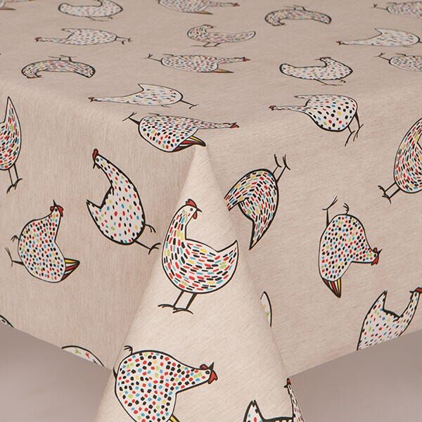 Doreen Preston & Son Navarra Funky Chicken Acrylic Tablecloth