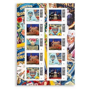 DeutschePost Briefmarken Set, 10 Stück à 95cent, Manege frei, Standardbrief/Postkarte,selbstklebend