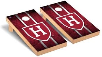 Skip's Garage Harvard Crimson 2x4 Pro Cornhole Boards - V7