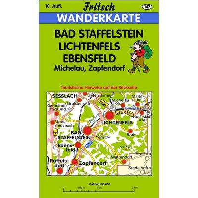 Bad Staffelstein - Lichtenfels - Ebensfeld, Sonstige von Fritsch Landkartenverlag, Fischer-family, 978-3-86116-147-9