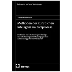 Methoden der Künstlichen Intelligenz im Zivilprozess, Fachbücher von Yannek Noah Wloch