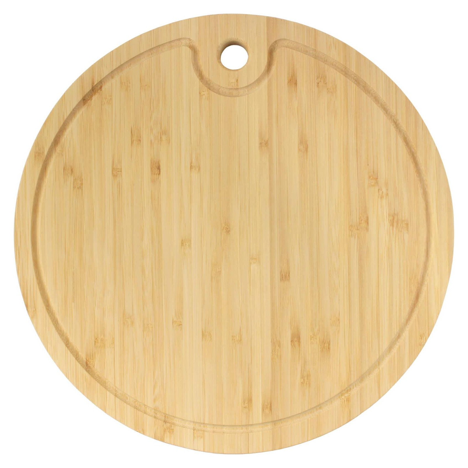 Dripio Ronde bamboe snijplank met sapgroef, 30,5 cm