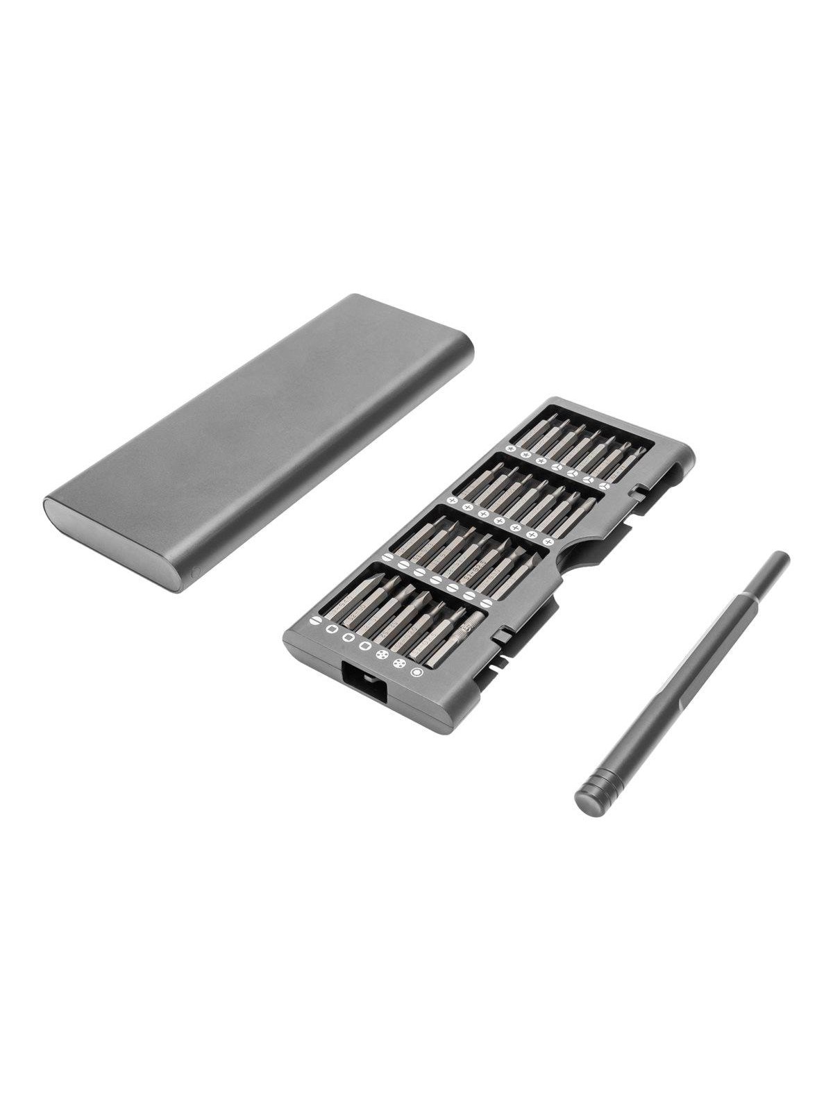 DIGITUS - precision screwdriver handle with bit set - 57 pieces