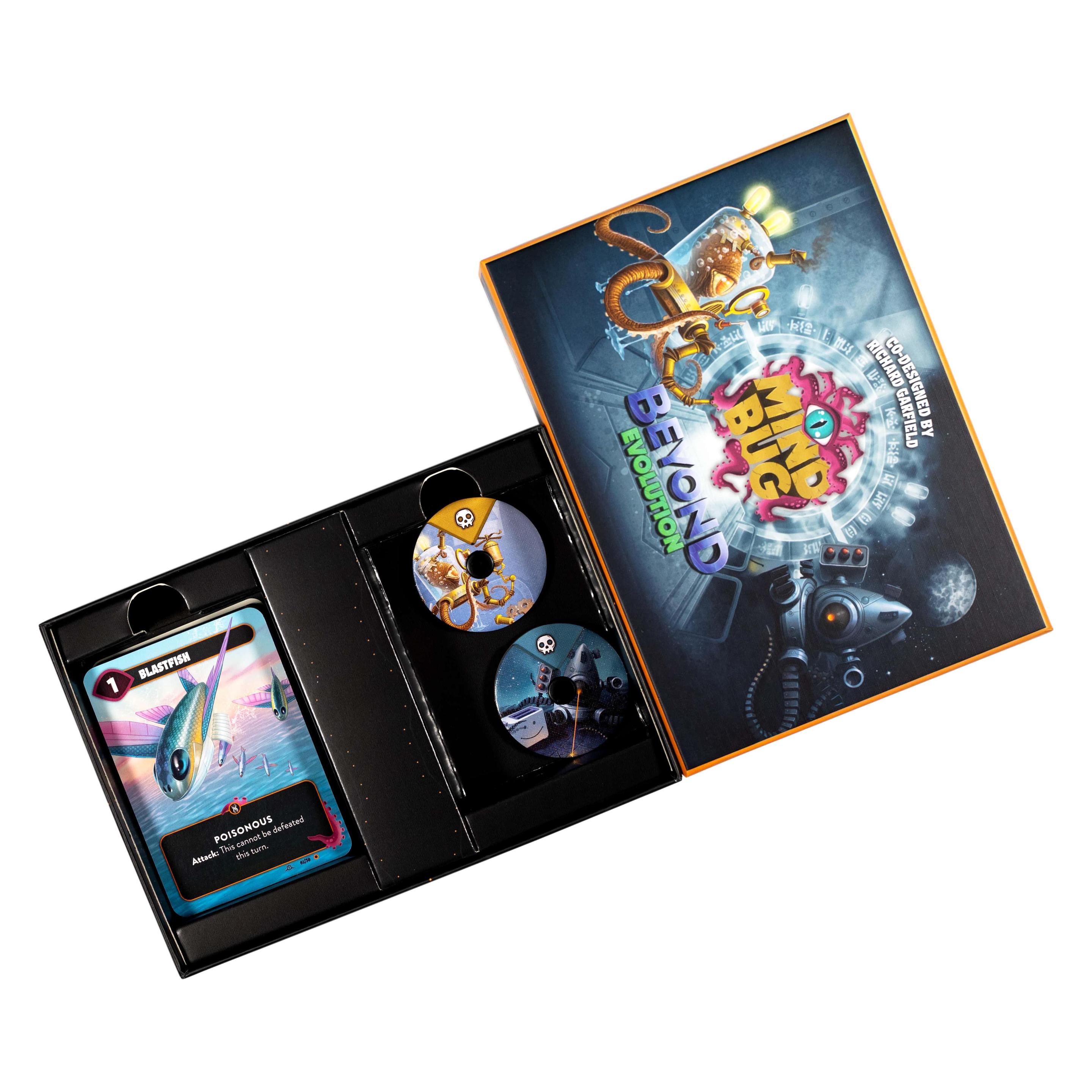 Nerdlab Games Mindbug: Beyond Evolution (englische Ausgabe) (Add ON) (Englisch) (NERMIRREVEN01)