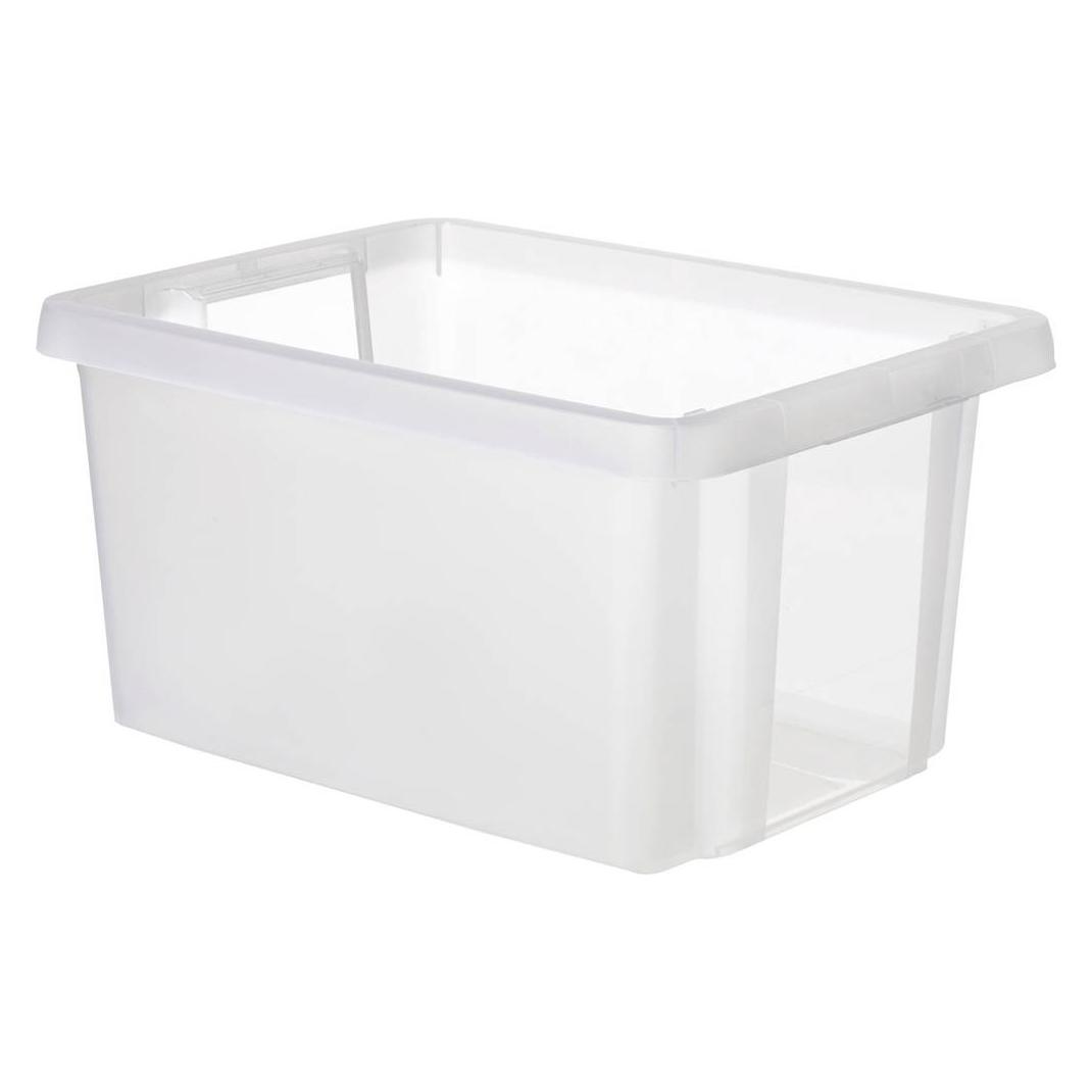 Curver 225353 Aufbewahrungsbox ESSENTIALS Drehstapelbox 16L, transparent Tran (225353)