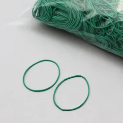 1 kg - Gummiringe, grün 1 mm | 50 mm, Kautschuk