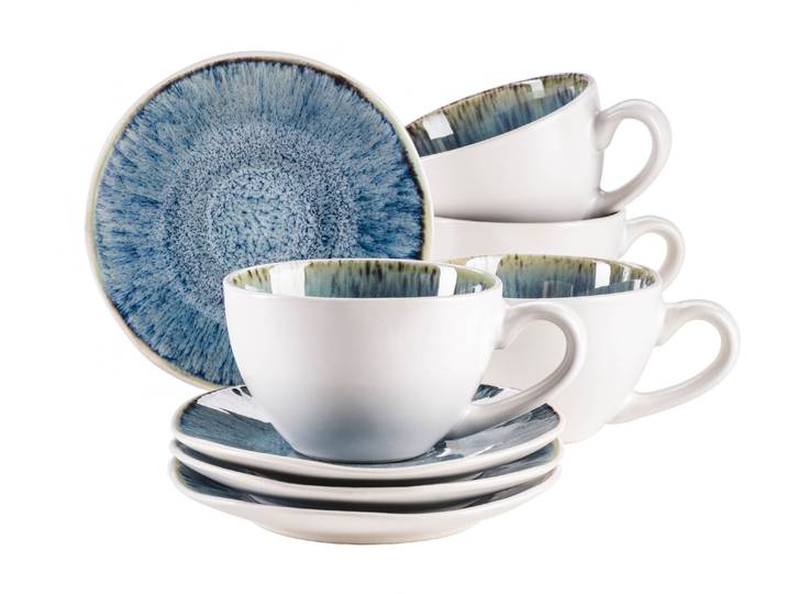 Tasse MÄSER Frozen , blau, 8, Trinkgefäße, Tasse