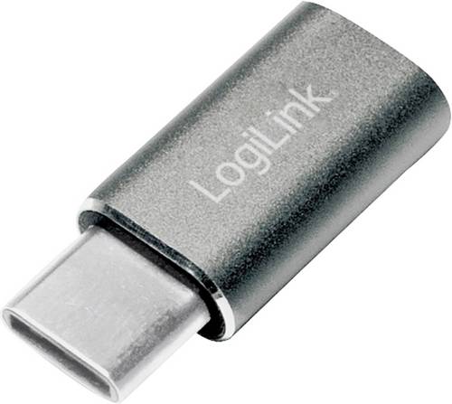 LogiLink USB 2.0 Adapter [1x USB-C Stecker - 1x USB 2.0 Buchse Micro-B] AU0041