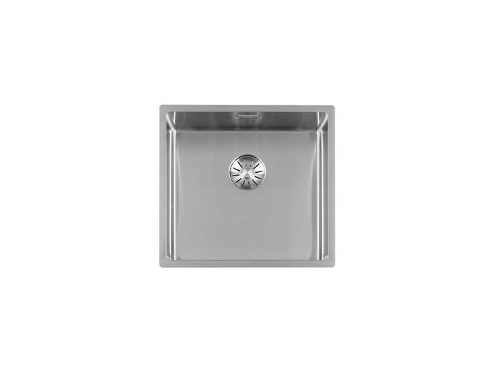 togo Küchenspüle 40SP37, quadratisch, 41/44 cm, flacher, geradliniger Boden, Doppelwaschbecken