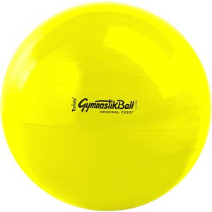 PEZZI PEZZI Gymnastikball Standard  ball, Ø 65 cm, neongelb, belastbar bis 400 kg