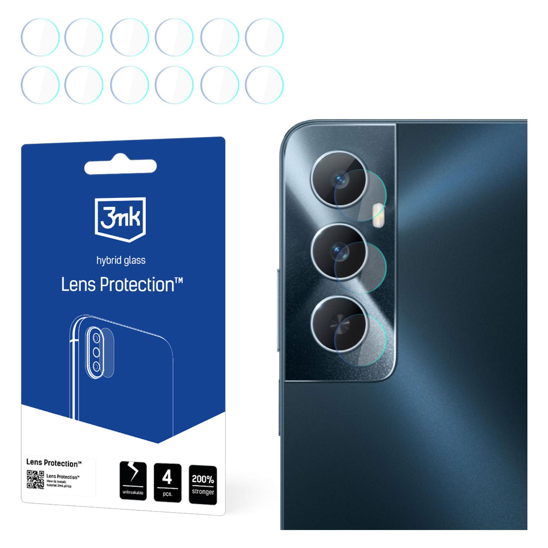 3MK Lens Protect Realme C65 Ochrona na obiektyw aparatu 4szt. (4 Stk., Realme C65) (W-3LenProt-RC65-0)