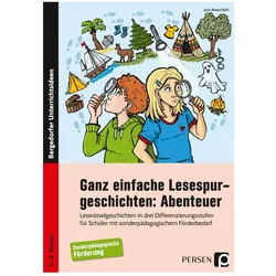 Ganz einfache Lesespurgeschichten: Abenteuer, Schulbücher von Julia Rosendahl