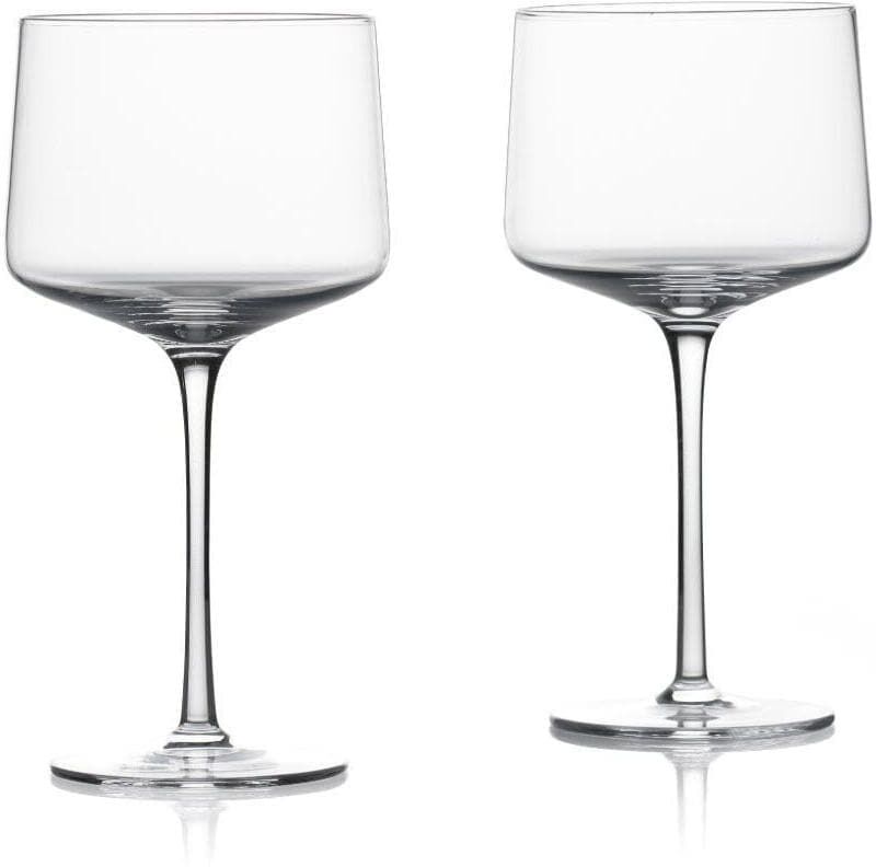 Cocktailglas ZONE DENMARK "Gin 2er Set 480ml", transparent, H:19cm Ø:9,9cm, Glas, Trinkgefässe, Cocktailglas transparent Ø 9,9cm x 19cm, 480ml, 2 Stk.
