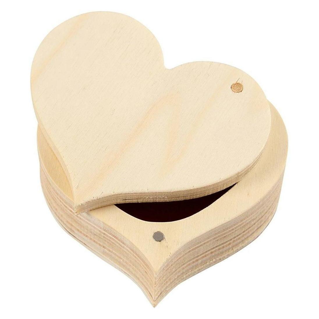 Creativ Company Holzschachtel 4 x 9 cm, 1 Stück (56129)