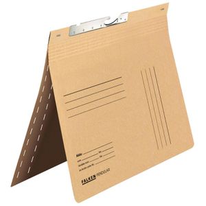Falken Pendelhefter 15033620, A4, chamois, kaufmännische Heftung, 320 g/m² Karton, 50 Stück