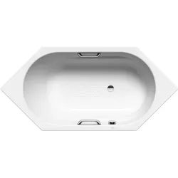 Kaldewei Vaio 6 Star Badewanne 233934010001 190x90cm, Vollantislip, weiß
