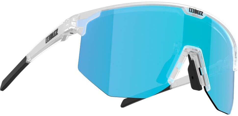 Bliz  - Hero Transparent White Smoke Ice Blue Mirror - Lunettes de soleil