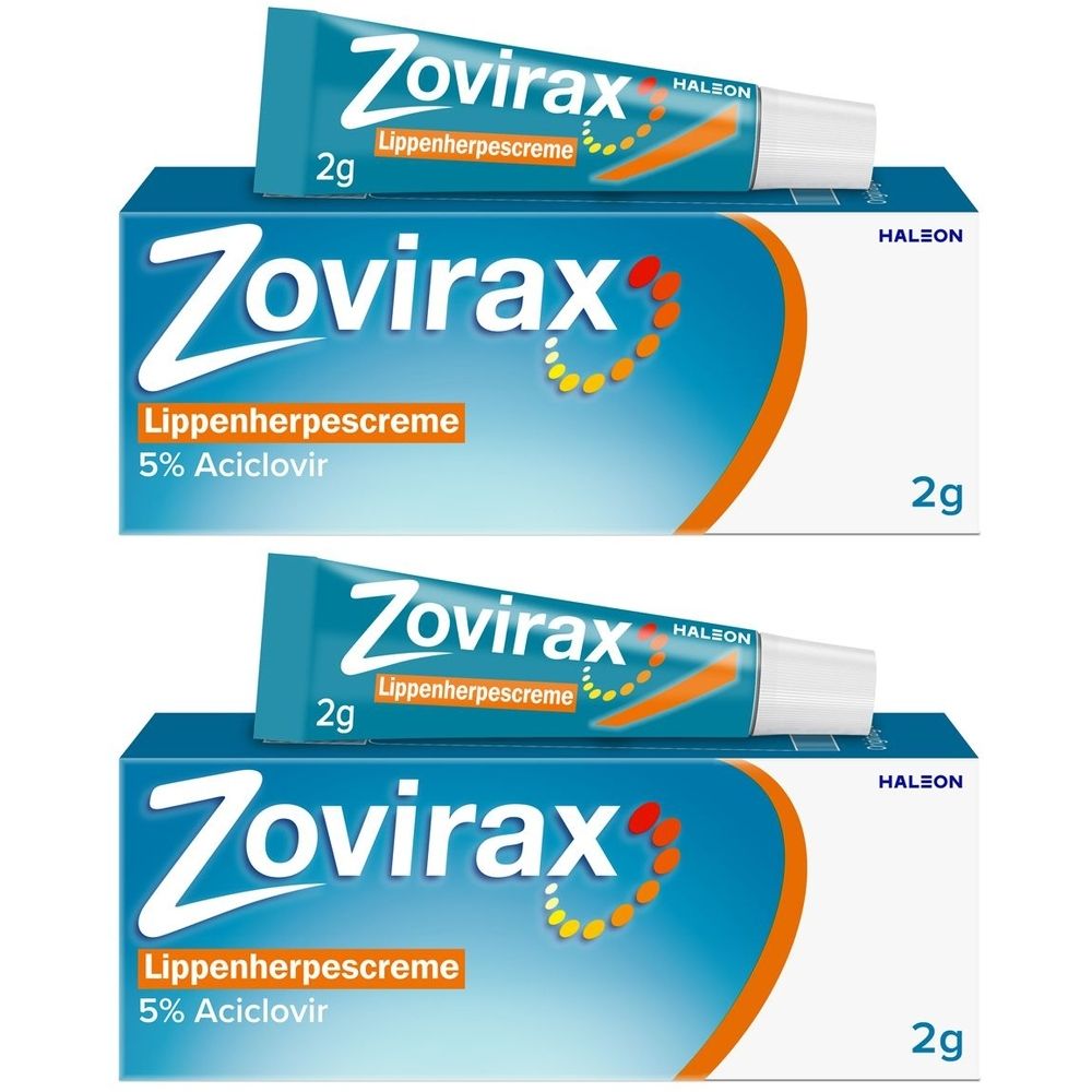 Zovirax Lippenherpes Creme 2x 2x2 g
