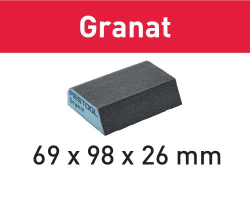 Festool Schleifblock Granat 69x98x26 120 CO GR/6 201084