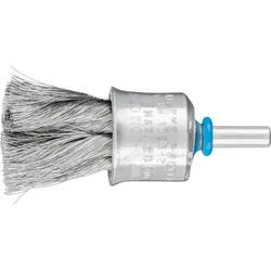 PFERD TOOLS Pinselbürste mit Kunststoffschutz gezopft PBG Edelstahl-Draht - 43208012