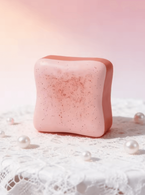Inspire Curations Butter Toast Squishy Toy Bread Squishy Toy Slow Rising Stress Relief Fidget For Desk & Home Decor pink