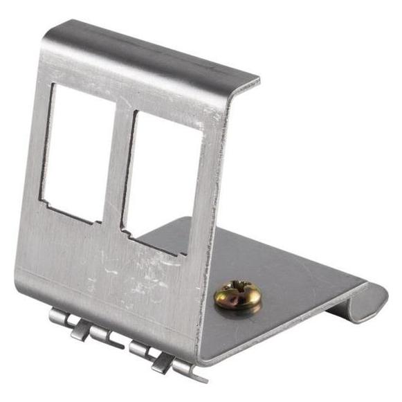 Shiverpeaks S/CONN maximum connectivity Netzwerk Adapter-Keystone Halter für Hutschiene, 2-fach, STP (Netzwerk Zubehör) (08-10022)