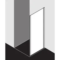 Kermi Ibiza 2000 Seitenwand I2TWO090201PK 870-900/2000 cm