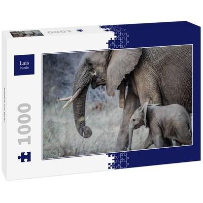 Lais Puzzle Elefant mit Baby 1000 Teile