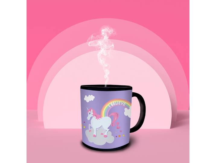 Einhorn Tasse mit Farbwechsel