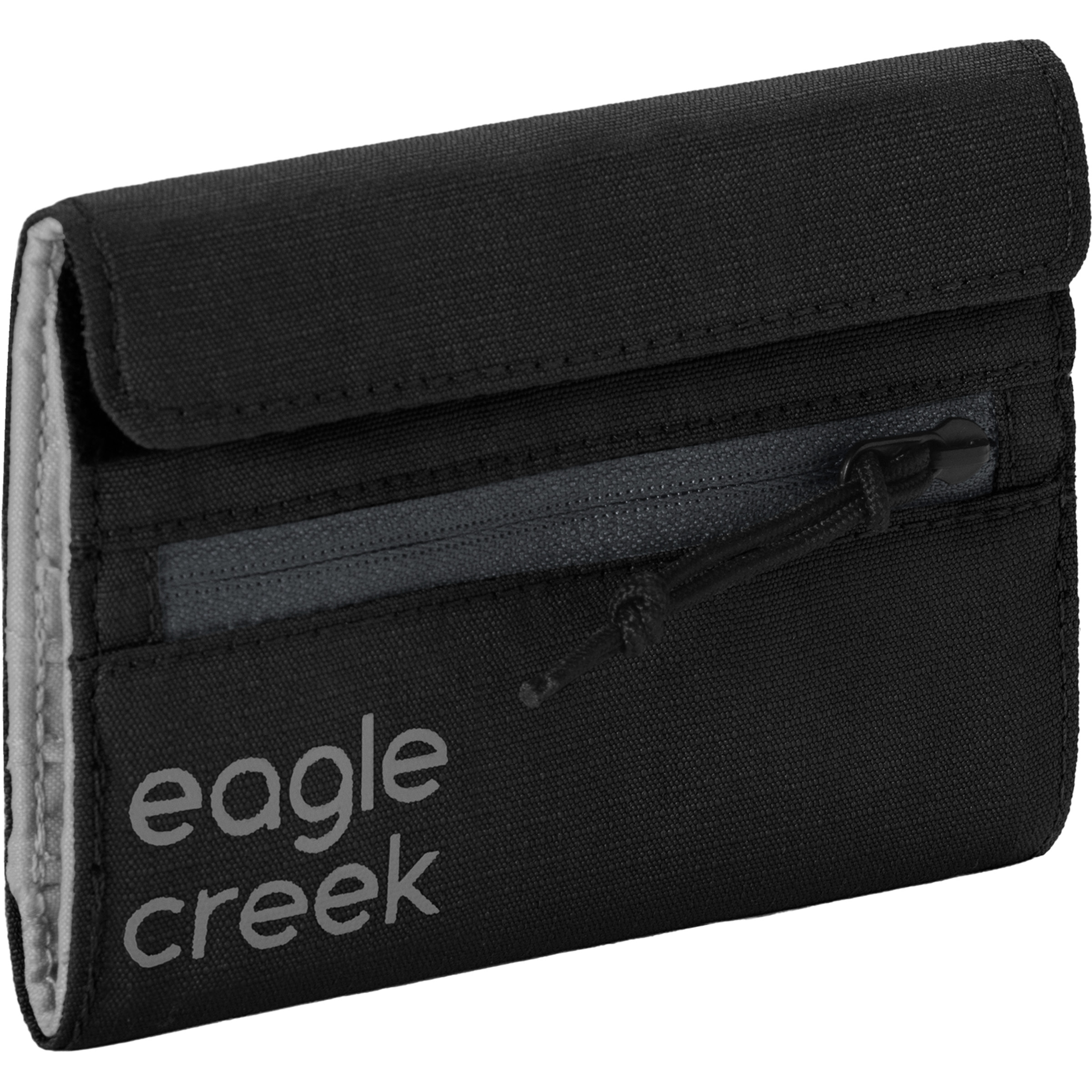Eagle Creek Stash RFID Tri-Fold Geldbeutel Reisegeldbeutel schwarz Lifestyle