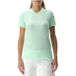 UYN Run Fit kurzarm Laufshirt Damen green ash L