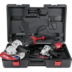 Flex Winkelschleifer Set L2200 230mm + L1100 125mm im Koffer 532779