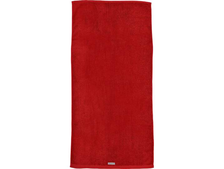 Duschtuch ROSS Sinfonie , rot (kirsche), B:70cm L:140cm, Frottier, Obermaterial: 100% Baumwolle, Handtücher, Duschtuch, in modernen Unifarben