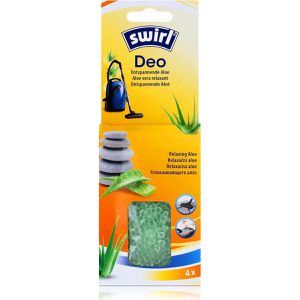 Swirl Staubsaugerdeo Deo-Perlen Entspannende Aloe, frischer Duft, 4 Stück