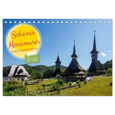 Schönes Maramures (Tischkalender 2026 DIN A5 quer), CALVENDO Monatskalender