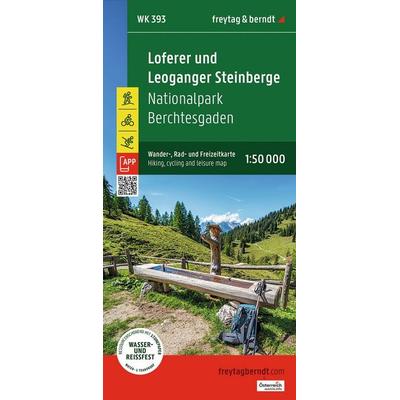 freytag & berndt Wanderkarte WK 393 Loferer und Leoganger Steinberge, Nationalpark Berchtesgaden 1:50.000, Sonstige von , KOMPASS Freytag & Berndt,
