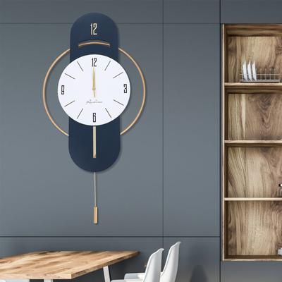 Daily Deals Depot Stylish Modern Luxury Wall Clock With Golden Pointers, Battery Operated, High Density Board Dial, Clear Display Stylish Modern Luxury Wall Clock With Golden Pointers, Battery Operated, High Density Board Dial, Clear Display