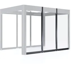 SunElements Wandelement für SunCover Infinity - 3 Meter Wand