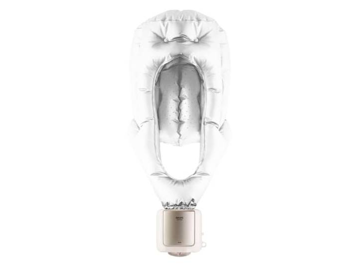 KRUPS Trockenhaube, 2 Temperaturstufen, Kaltluft-Funktion für voluminöses Haar, Langes Kabel, Aufbewahrungstasche, 600 Watt, Weiß, CF6000N1