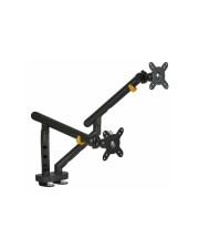 Bakker Elkhuizen Bakker BE Flexible Monitorarm 10kg dual ergonomisch 17-35 schwarz (BNEBFDB)
