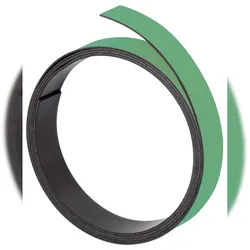 Franken M80102 Magnetband - 100 cm x 5 mm, grün