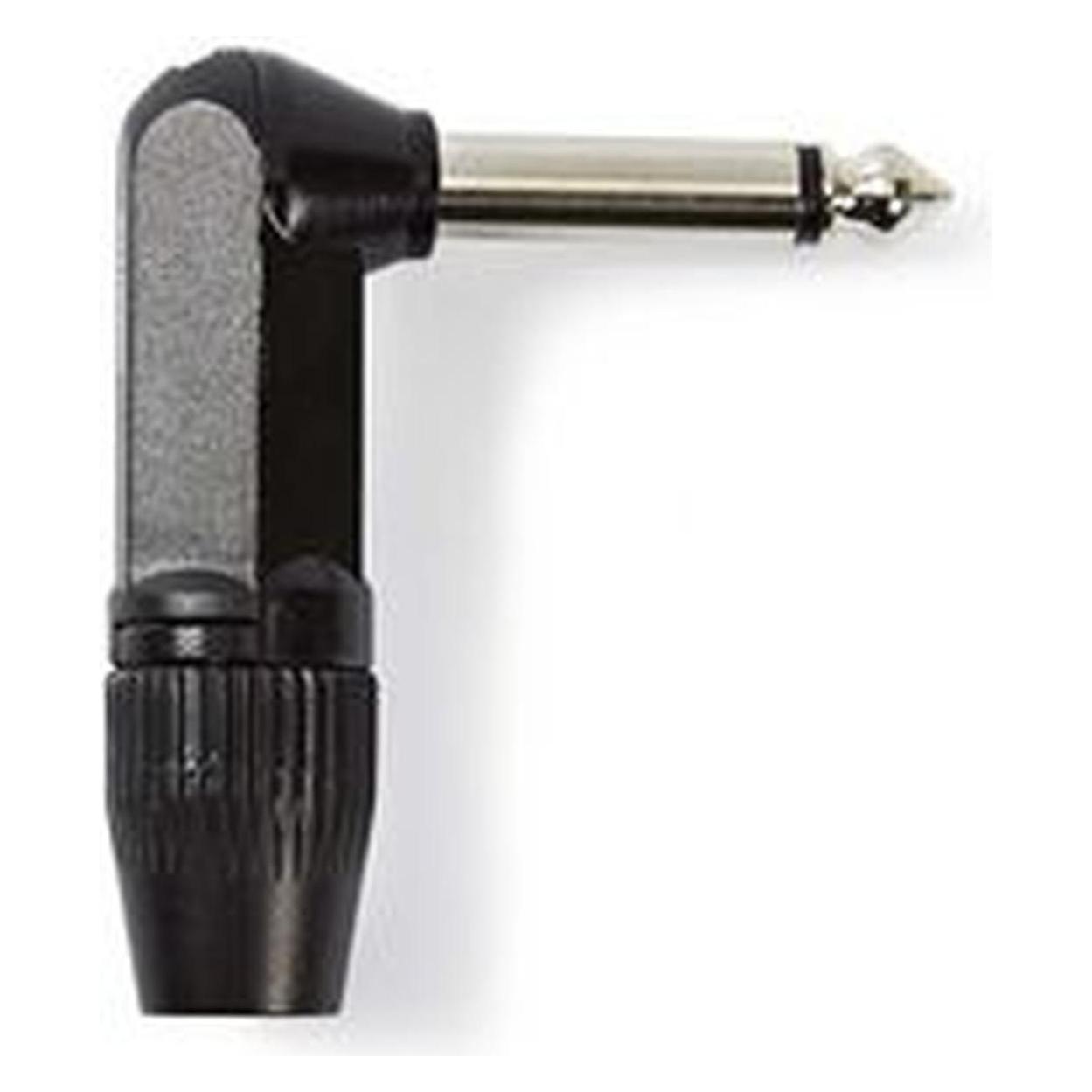Nedis Audio Mono Mach oder 6.35 mm Winkelstecker (COTP23902BK)