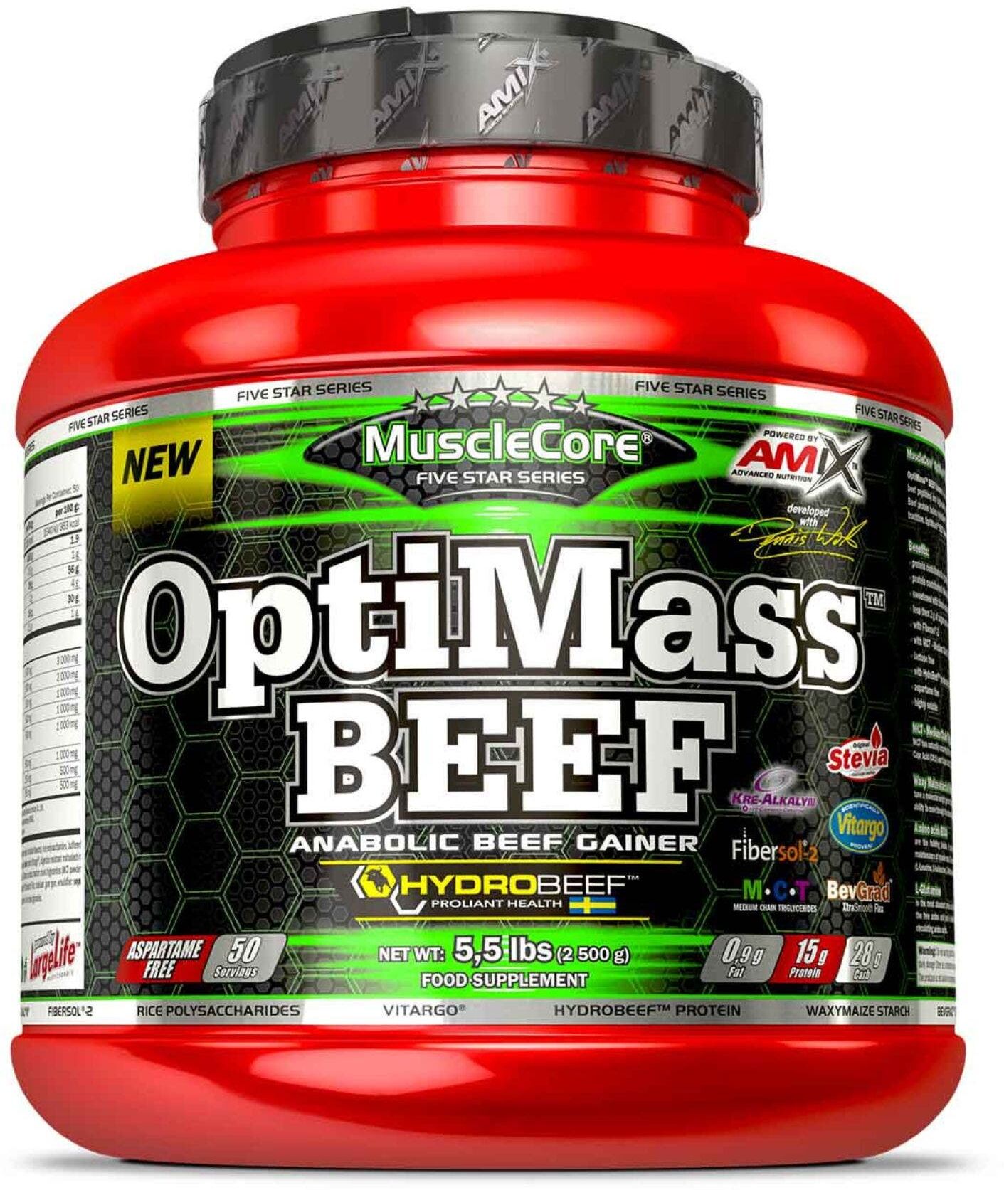 AMIX Optimass - Beef Gainer 2500 G 