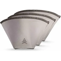 Vssl Nest Mesh Filter (3-pack), Zubehör Kaffeemaschinen, Silber